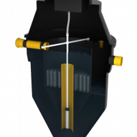 Септик Борисова Композит Аэро Лонг в разрезе