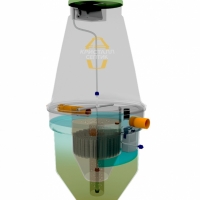 Септик Кристалл-8 Лонг вид в 3D