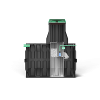 Септик Термит Трансформер 1.5 PR в разрезе