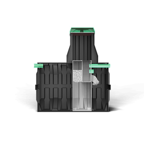 Септик Термит Трансформер 1.5 S в разрезе
