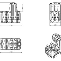 Эргобокс 10 - станция очистки сточных вод для 10 пользователей