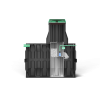 Септик Термит Трансформер 2.0 PR в разрезе