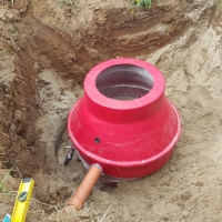 ОБратная засыпка станции Sani