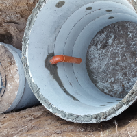 Септик из бетонных колец в 2 колодца