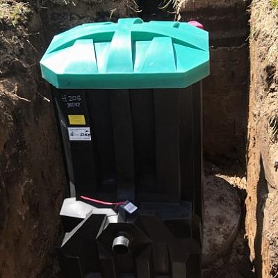 Септик Термит Трансформер в котловане