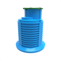 Кессон Дочиста КС 1200 с крышкой