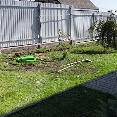 Монтаж станции биологической очистки в д. Карабатово Кстовского района