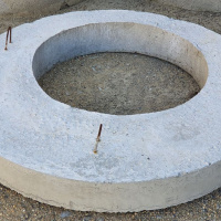 Плита перекрытия колодца