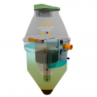 Септик Кристалл-5 вид в 3D