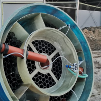 Монтаж станции биоочистки Композит Био