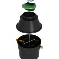 Конструкция септика Борисова Композит Аэро