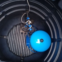 Кессон Термит 1-1 с обсадной гильзой вид внутри сверху