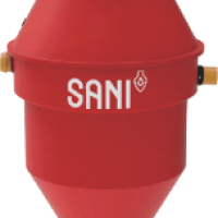 Станция биологической очистки SANI - вид сбоку