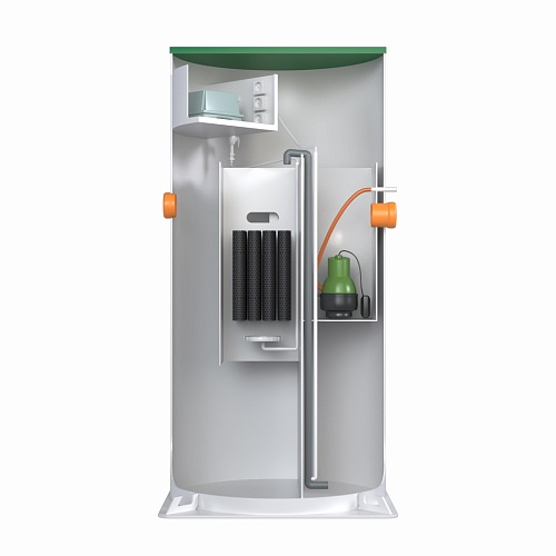 Септик Нителла - вид сбоку в разрезе 2