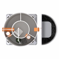 Септик Хара 6 в разрезе