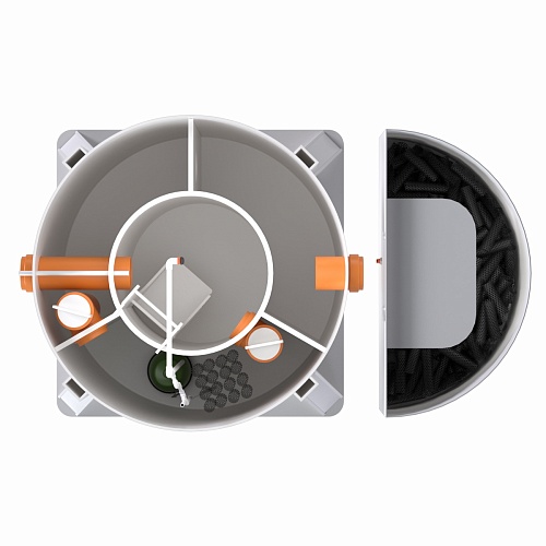 Септик Хара 6 в разрезе